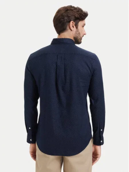 Tommy Hilfiger Ing Poplin Sötétkék