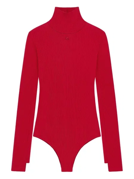Body Courreges czerwony