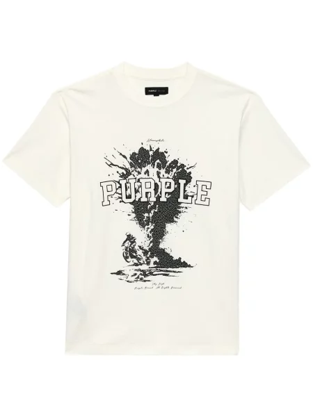 Tricou Purple Brand alb