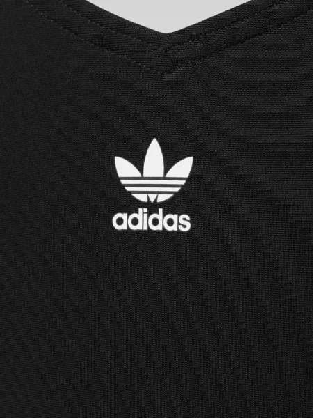 Kostium kąpielowy z nadrukiem z logo Model ADIC SWIMST Adidas Originals czarny