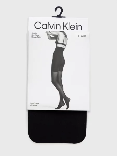 Punčochy Calvin Klein černá