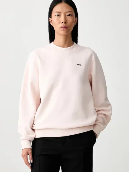 Lacoste hanorac pentru femei cu roz