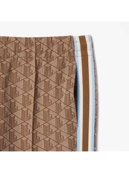 Lacoste спортивні штани Monogram коричневі
