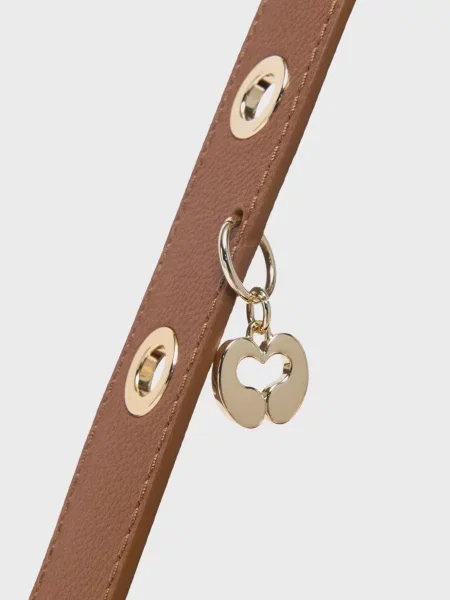 Шкіряна сумка Maje коричнева