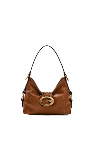 Guess Torebka Na Ramię Camden Mini braun brązowa