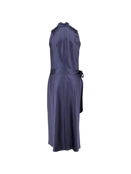 Rochie midi Peter Cohen fără mâneci plic albastru