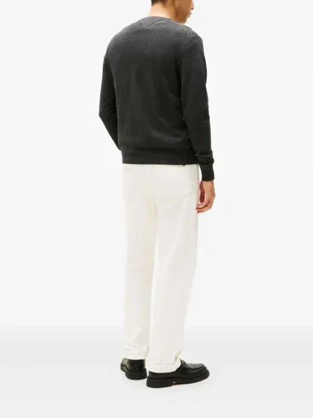 Cămașă Tommy Hilfiger cu broderie gri