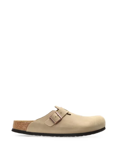 Papuci tip mules Birkenstock cu cataramă