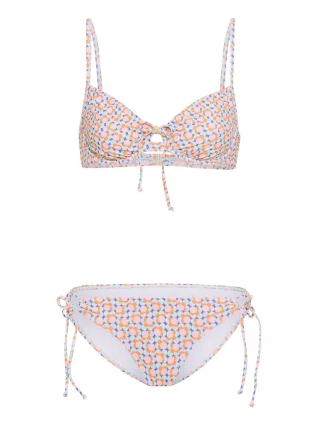 LSCN by LASCANA Bikini meta / lila / oranžna roza