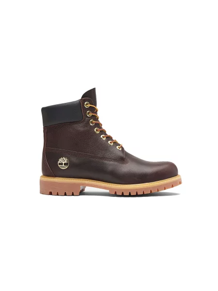 Buty do kostki Timberland skórzane brązowe