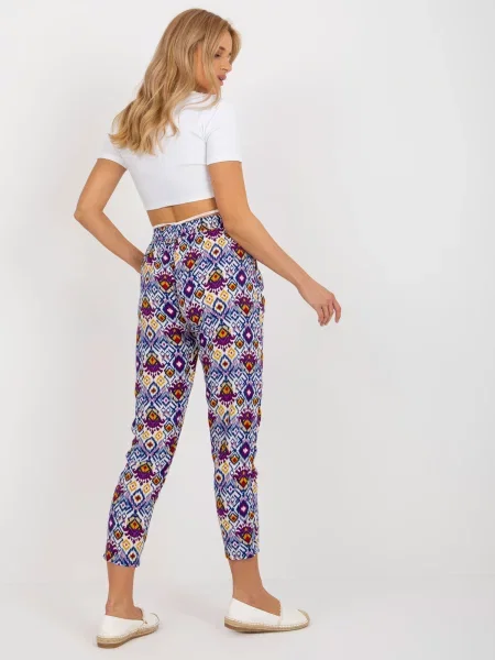 Pantaloni Fashionhunters violet