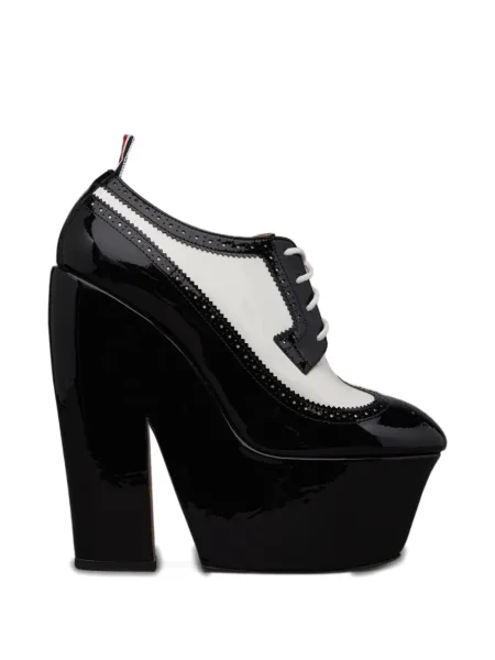 Pantofi cu toc Thom Browne cu platformă negru