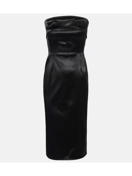 Rochie Dolce&gabbana din satin de costum negru