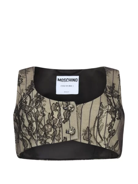 Decupat top Moschino din dantelă