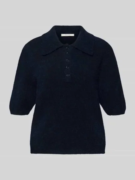 Polo Gestuz z alpaki czarne