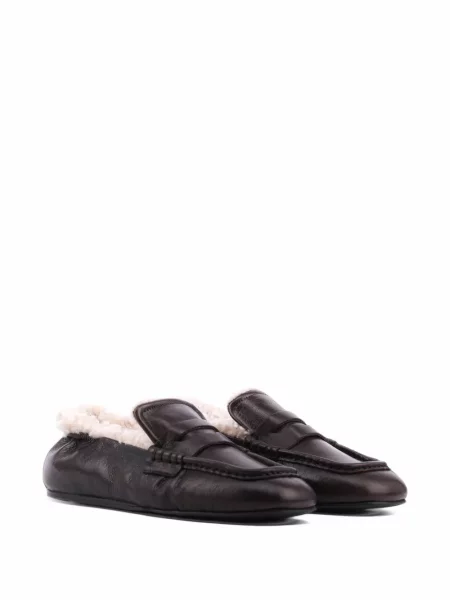 Δερμάτινα loafers Toral Shoes καφέ