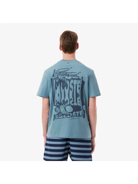 Lacoste футболка чоловіча Classic Fit блакитна