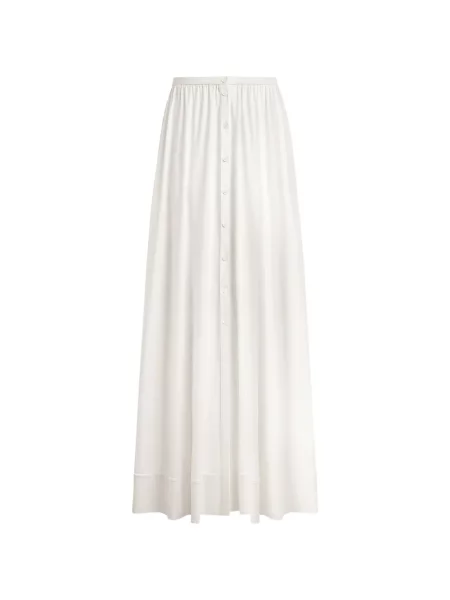 Fusta maxi 12 Storeez alb