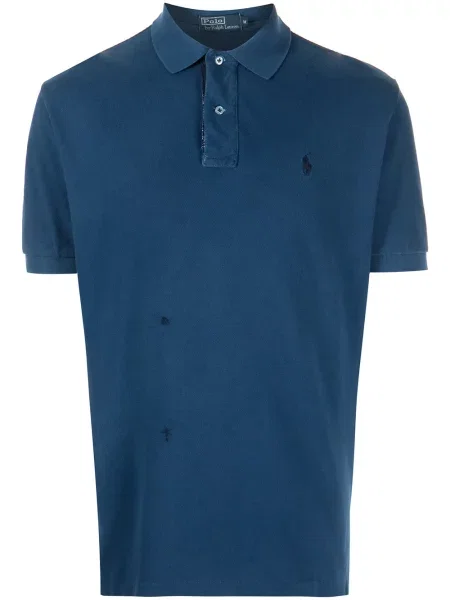 Дълго риза Polo Ralph Lauren синьо