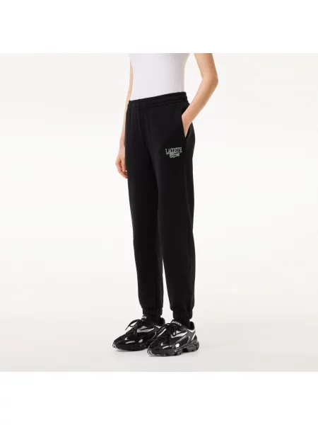 Lacoste Spodnie Dresowe Jogger czarne