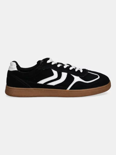 Замшевые кроссовки Steve Madden черные