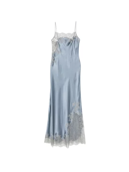 Rochie Carine Gilson din dantelă albastru