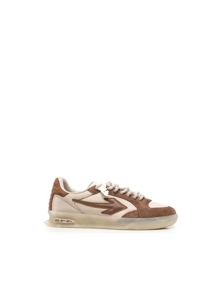 Sneakersy Off-white skórzane biznesowe białe