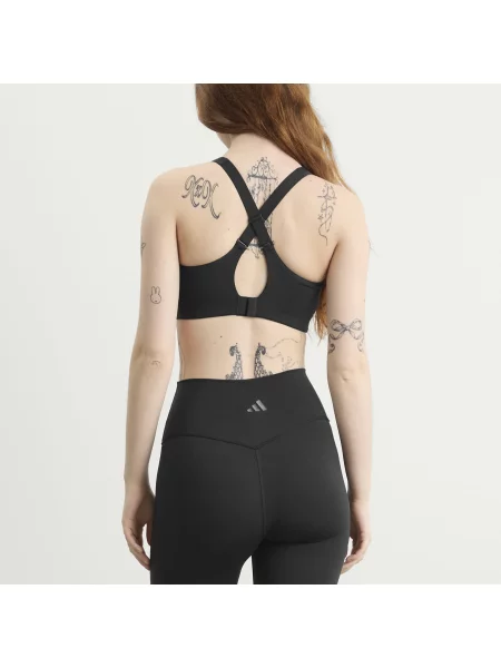 Stanik sportowy Adidas czarny