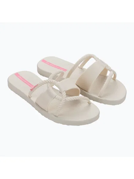 Papuci pentru femei Ipanema Diversa Slide off white/pink alb