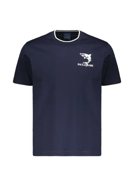 Tricou Paul & Shark cu imagine albastru