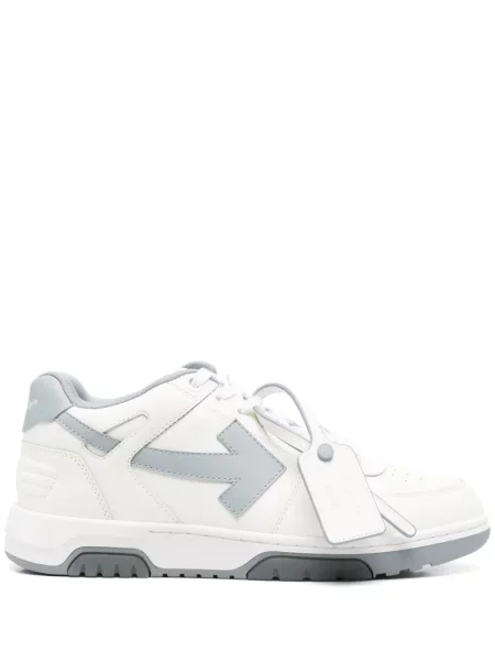 Sneakerși Off-white business alb