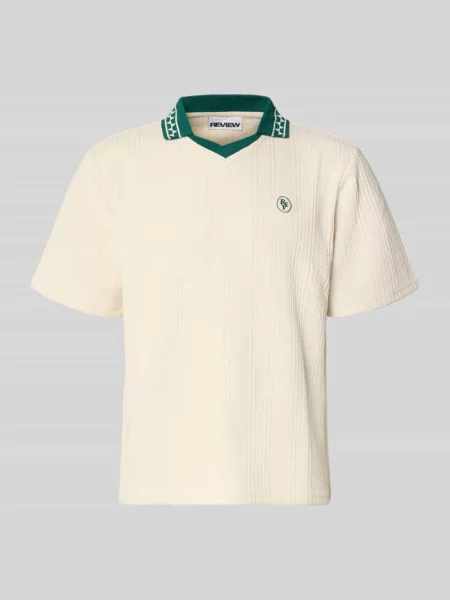 Koszulka polo o kroju regular fit z wyhaftowanym logo model Fancy' Review