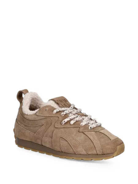 Sneakers Inuikii σουέντ καφέ