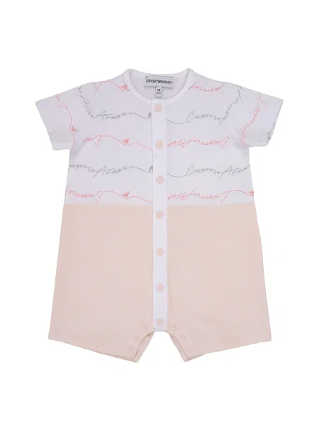 Salopetă copii Emporio Armani roz