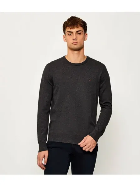 Tommy Hilfiger Pulover ESSENTIAL | regular fit gri