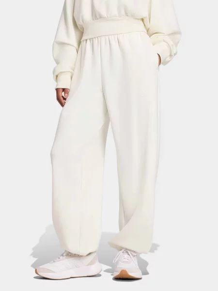 Штани спортивні adidas Soft Lux Loose Pant поліестер/модал білий