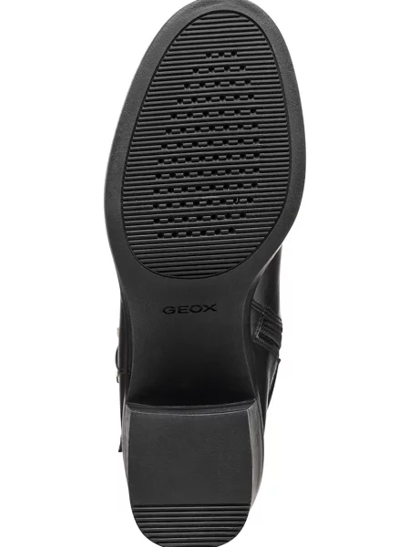 Кожаные сапоги Geox черные