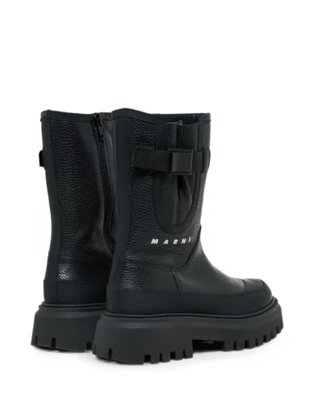 Buty do kostki dziecięce Marni czarne
