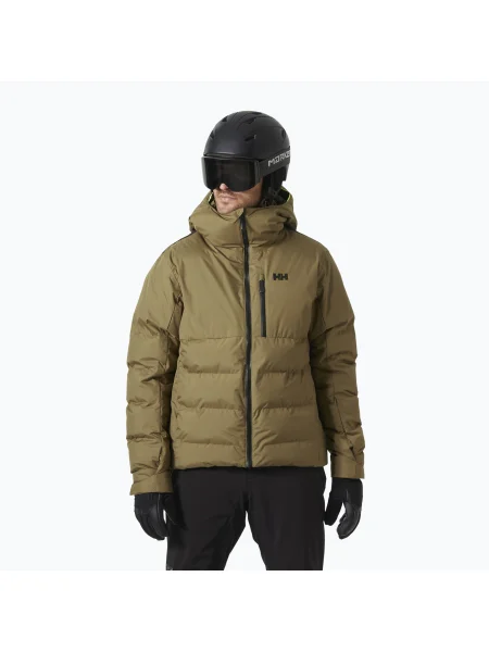 Мъжко ски яке Helly Hansen Kvitfjell Race Puffy сепия кафяво