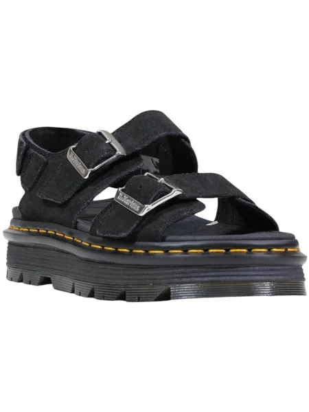 Pantofi Dr. Martens din piele cu platformă negru