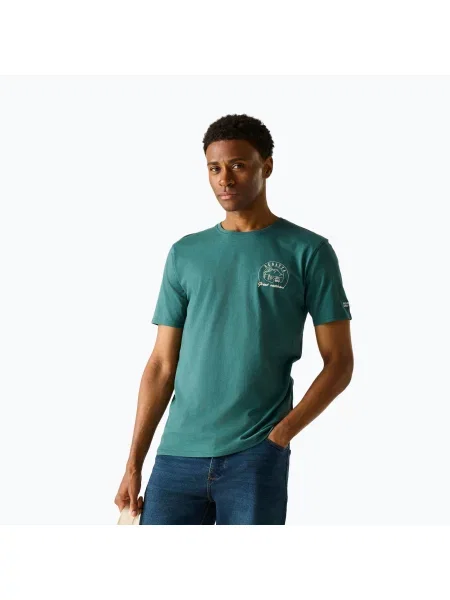 Мъжка тениска Regatta ClineIX mediterranea зелено