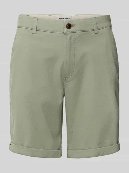 Szorty o kroju regular fit z fakturowanym wzorem model ‘FURY’ Jack & Jones