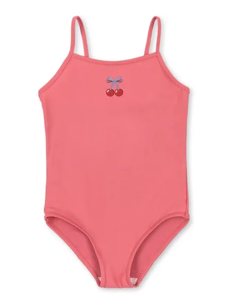 Konges Sløjd Jednodielne detské plavky MANON SWIMSUIT GRS ružová