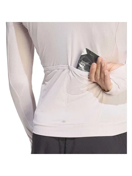 ADIDAS PERFORMANCE Sportska jakna Seasonal pastelno ljubičasta