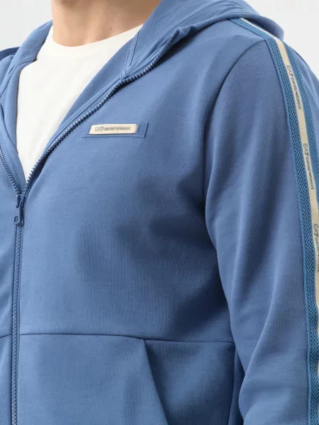 Спортивний костюм Ea7 Emporio Armani блакитний