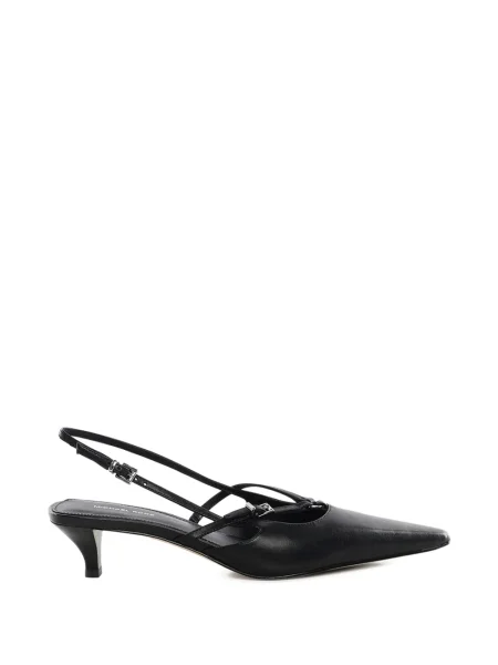 Pantofi cu toc Michael Michael Kors din piele slingback negru