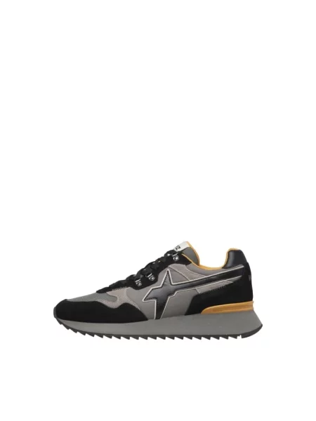 Sneakersy W6yz biznesowe czarne