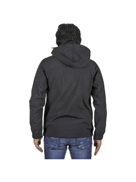 Geacă Peak Mountain softshell negru