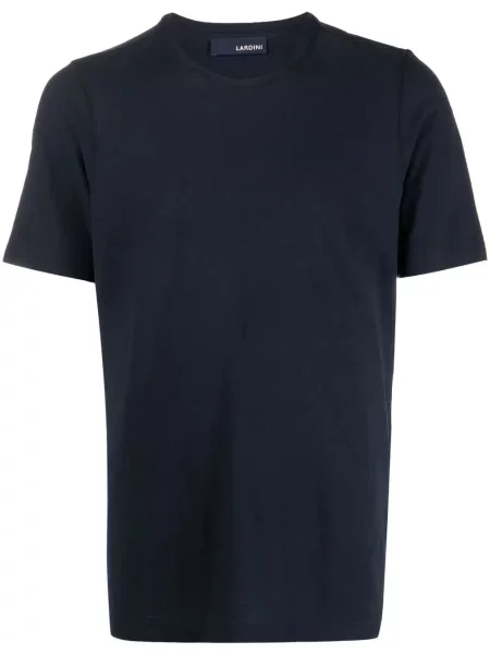 Tricou Lardini din jerseu albastru
