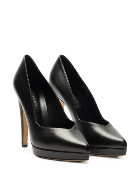 Pantofi cu toc Casadei cu platformă negru